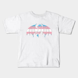 Trans Pride Dragon Kids T-Shirt